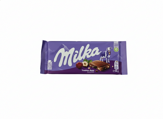 Milka Raisins And Nuts
