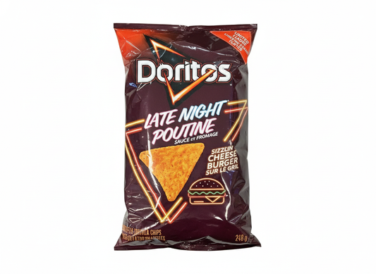 Doritos Late Night Nuit Blanche Sizzling Cheese Burger