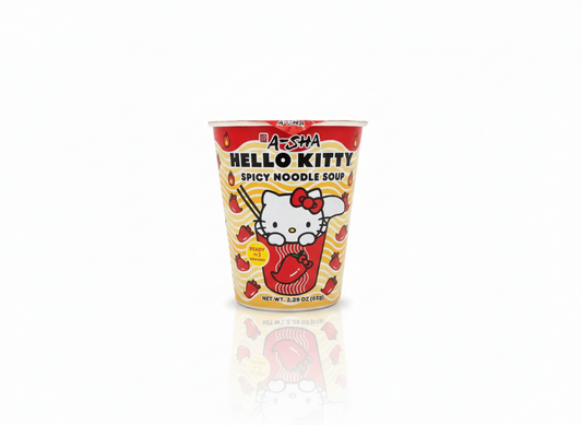 Hello kitty spicy noodle soup