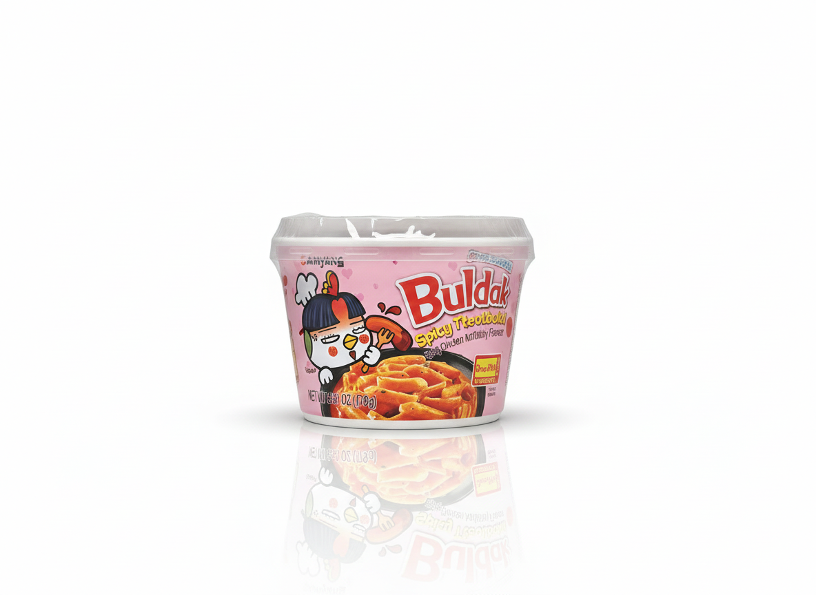 Buldak carbonara spicy Tteokbokki