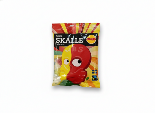 Bubs Godis Sour mini skulls Assorted Colors