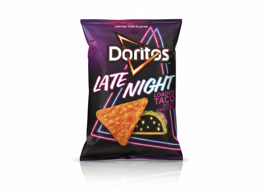 Doritos late night loaded taco flavor