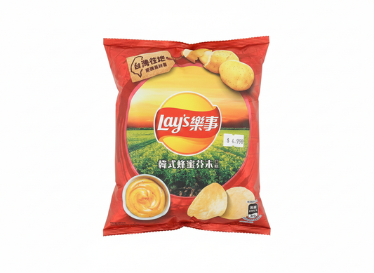 Lays potato chips honey mustard flavor