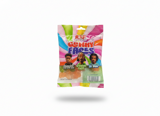 Rap Snacks Gummy Faces