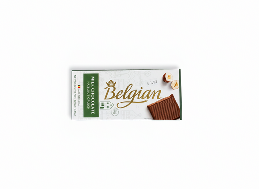 Belgian Bar Milk Chocolate Hazelnut Crunch