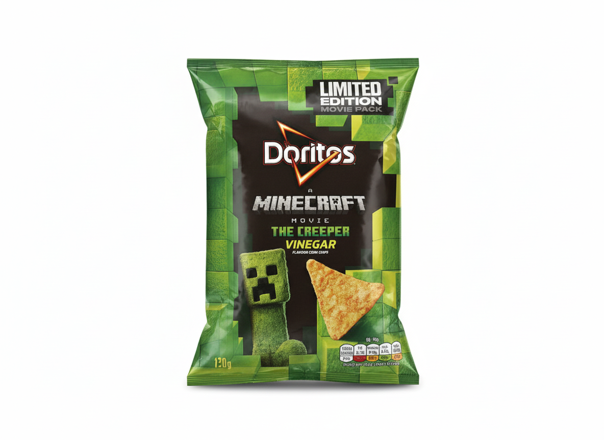Doritos Minecraft Vinegar flavored cornchips