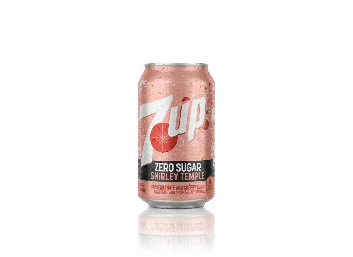 7 up zero sugar Shirley temple