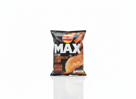 Walkers Max Sizzling Flame Grilled Steak