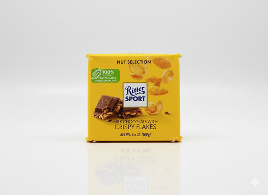 Ritter Sport Milk chocolate with Crispy Flakes