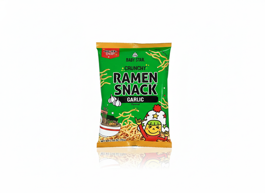 Oyatsu Baby Star Crunchy Ramen Snack Garlic Flavor