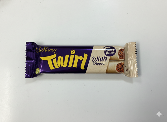 Twirl White Dipped
