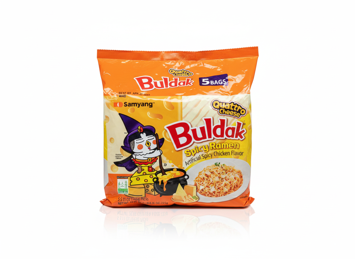Buldak Quattro Cheese (5 bag)