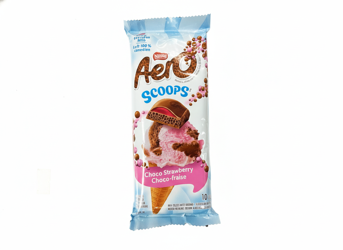 Aero Scoops Choco Strawberry Choco Fraise