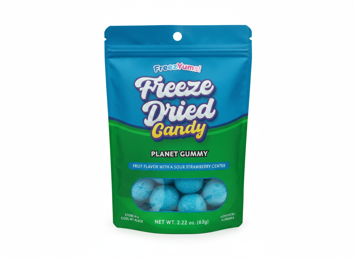 Freeze dried Candy Planet gummy