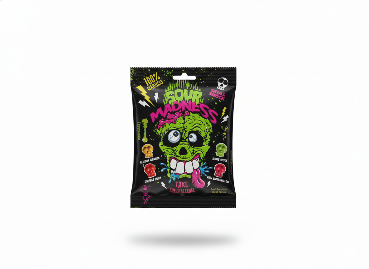 Sour Madness Fruit Hard Candy