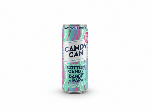Candy can cotton candy zero sugar