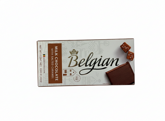 Belgian Milk Chocolate With Salted Caramel