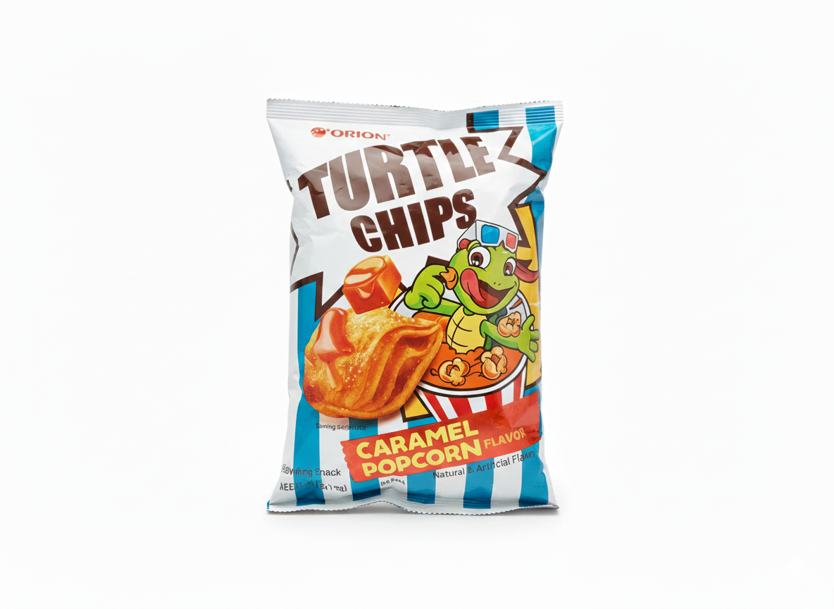 Turtle caramel popcorn