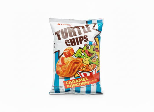 Turtle caramel popcorn