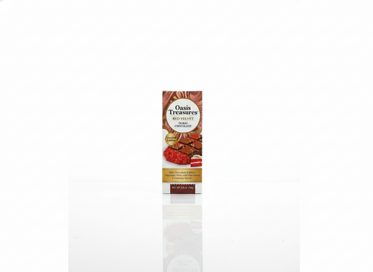 Oasis treasures red velvet Dubai chocolate