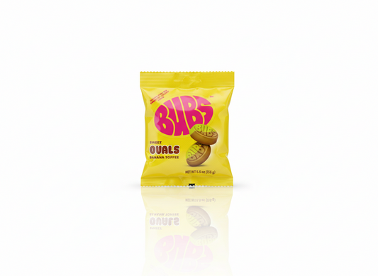 Bubs Sweet Ovals Banana Toffee