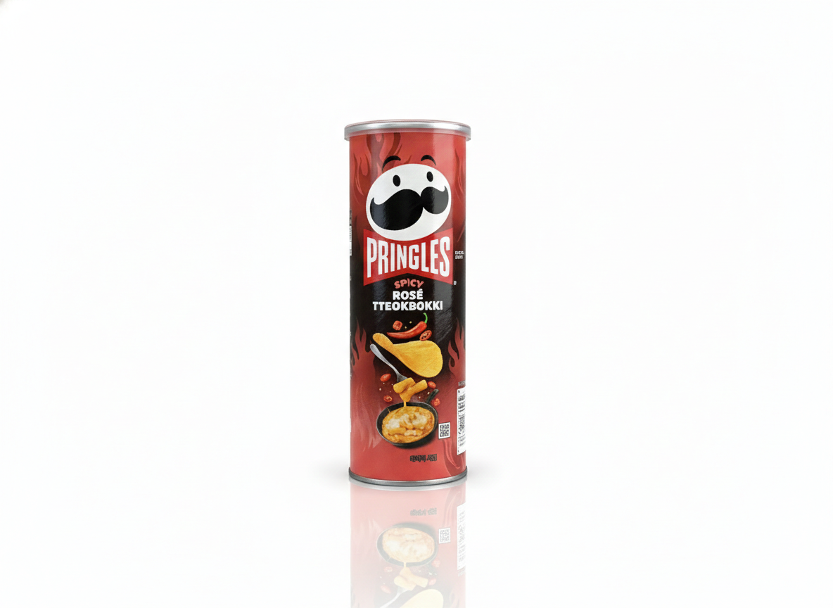 Pringles spicy rose tteokbokki