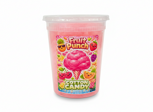 Cotton candy fruit punch