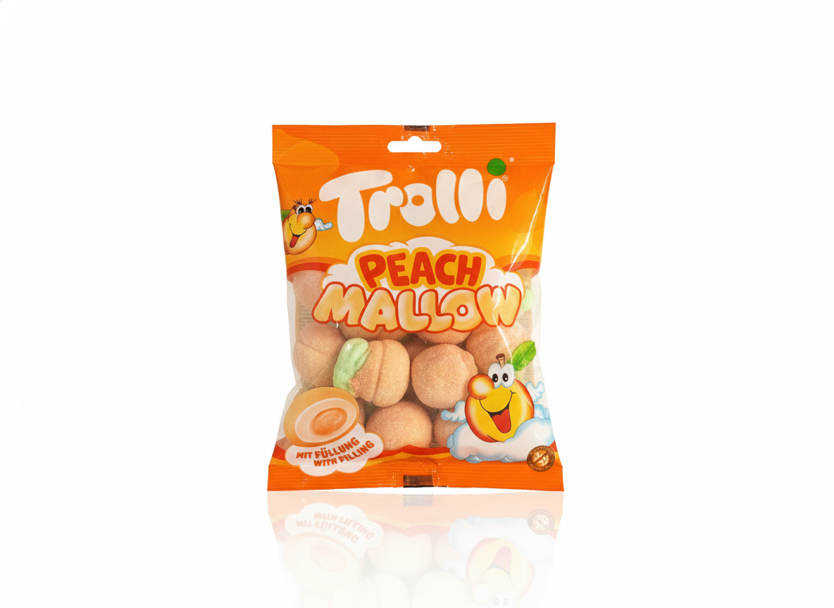 Trolli peach mallow