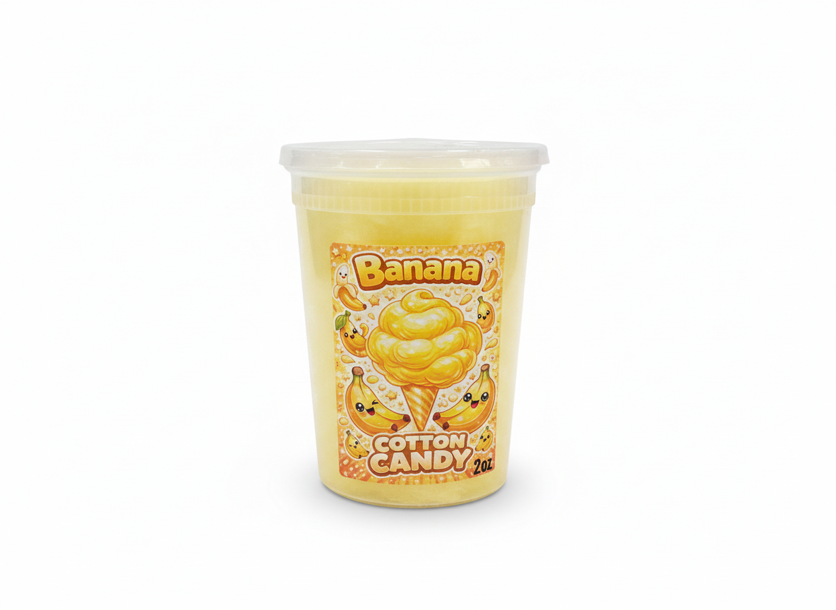 Cotton candy banana