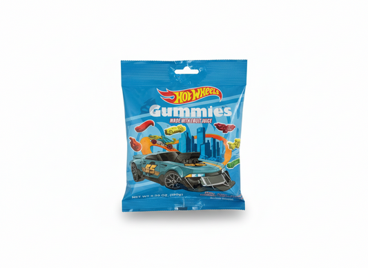 Hot Wheels Shaped Gummies