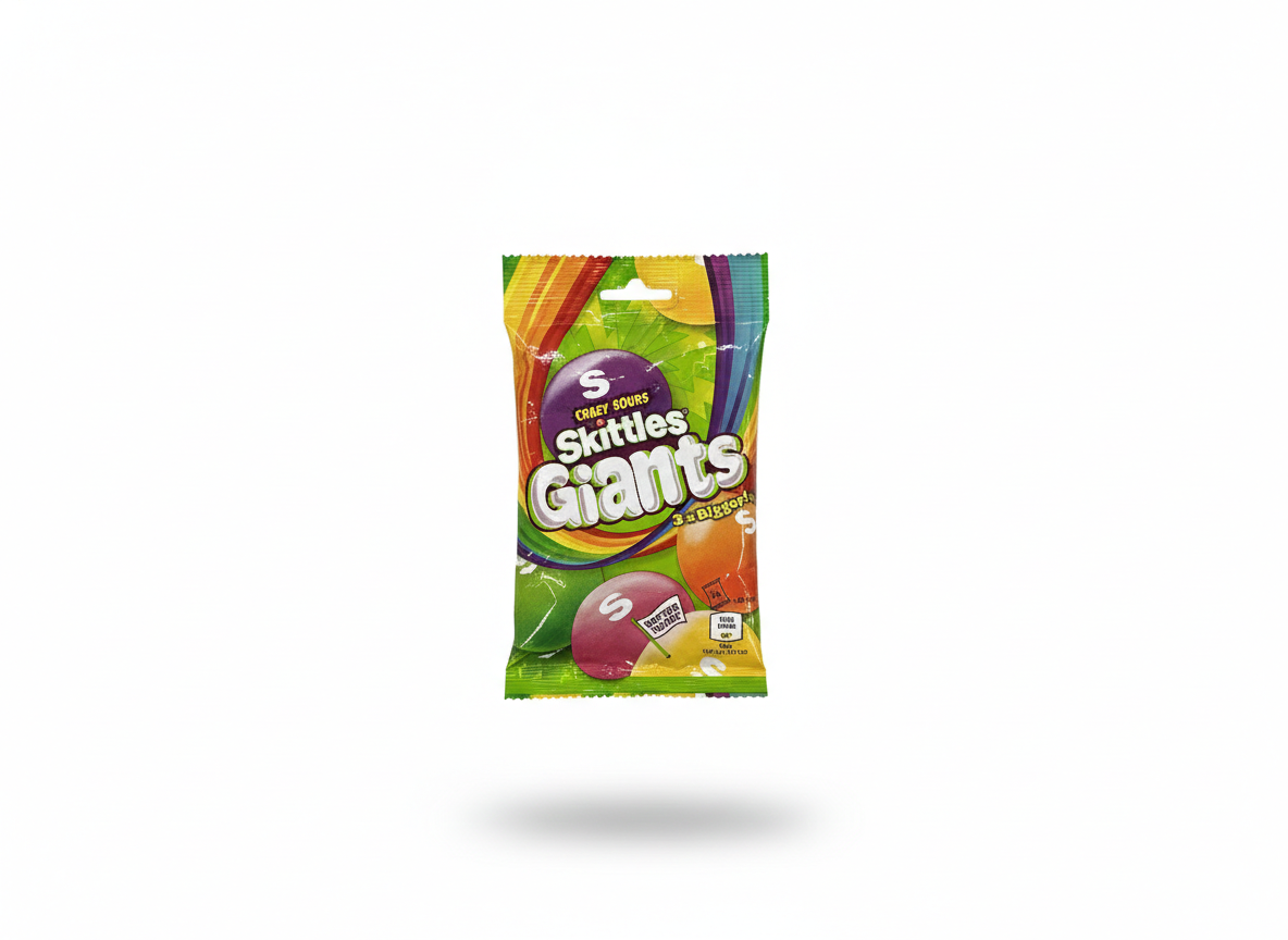 Skittles Giants Crazy Sours