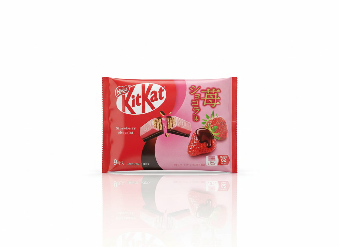 KitKat strawberry chocolate wafer