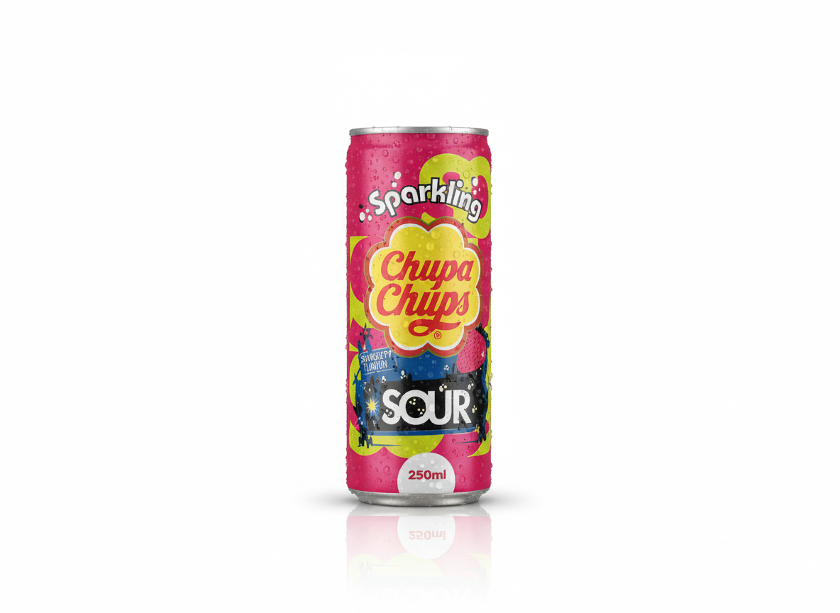 Sparkling Chupa Chups Strawberry
