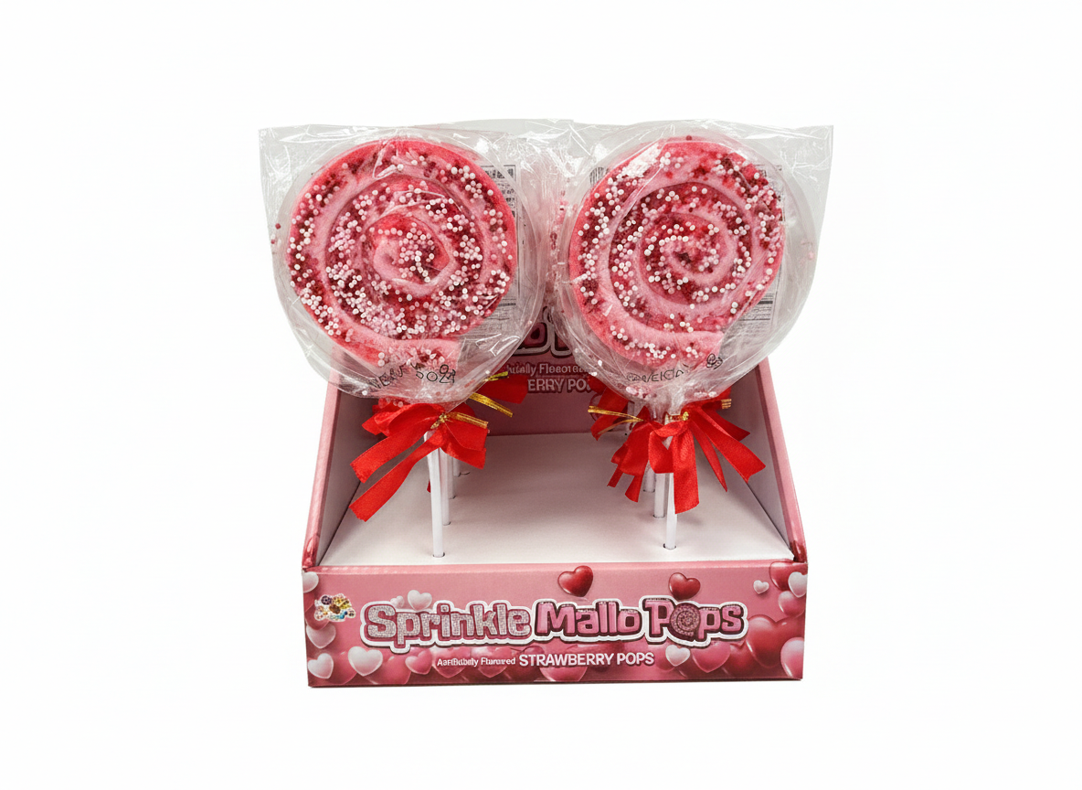 Sprinkle mallo pops