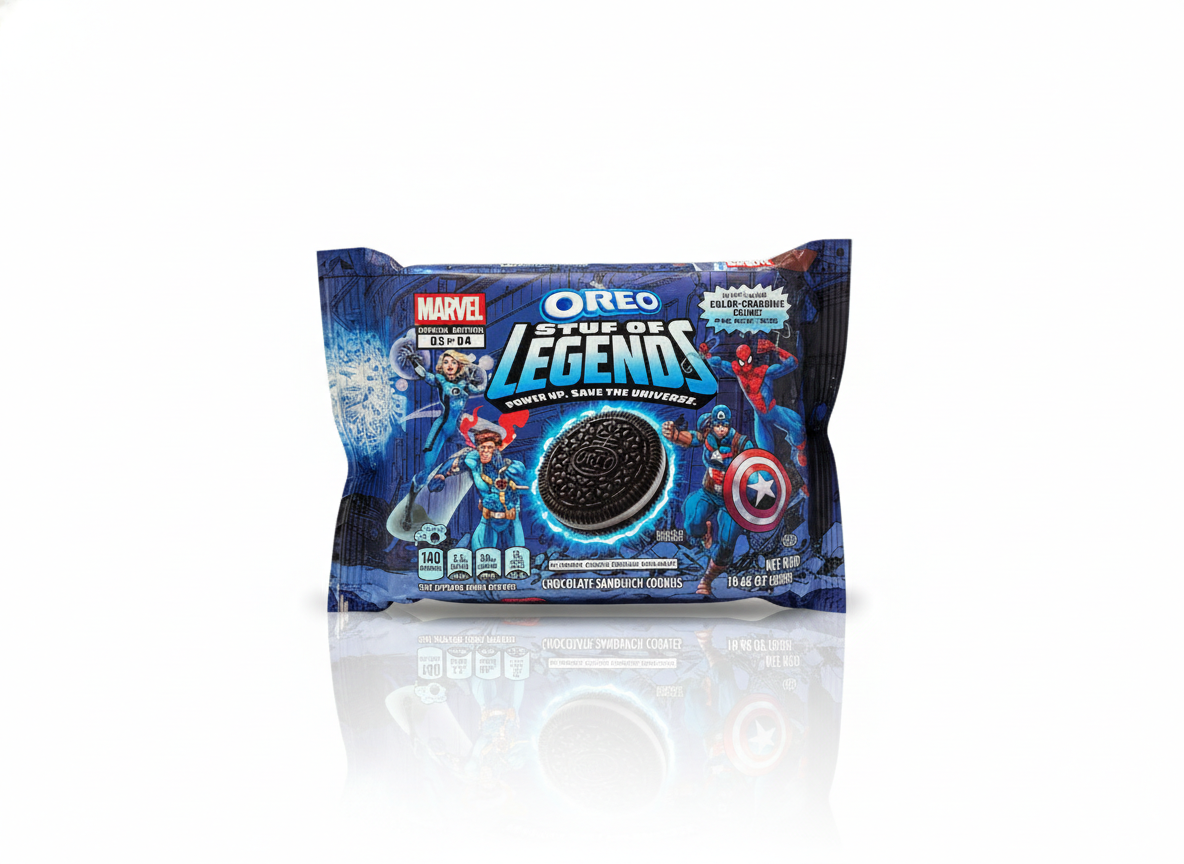 Oreo stuf of legends chocolate sandwich cookies