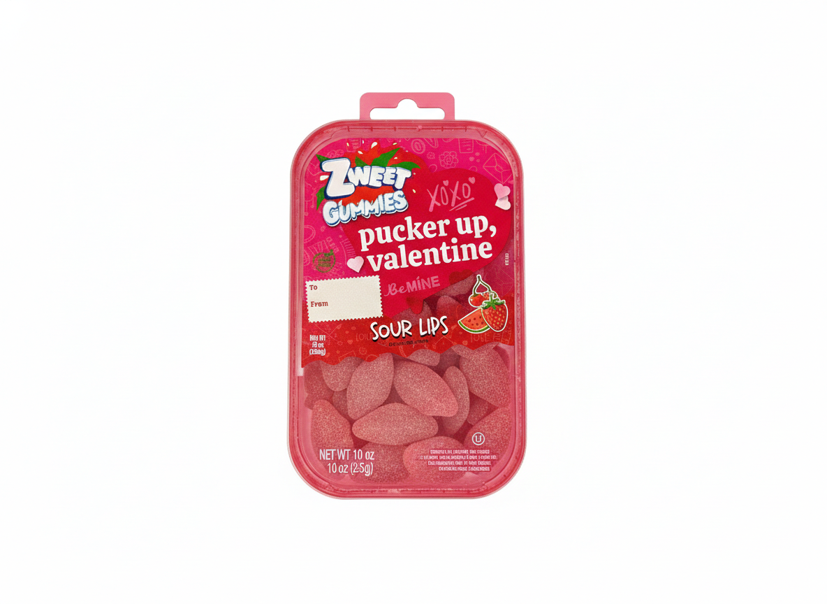 Zweet gummies be mine sour lips