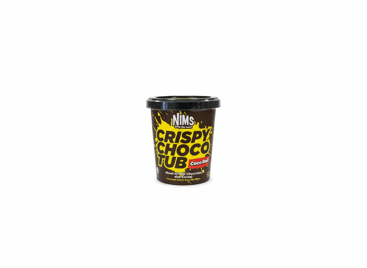 Nims crispy choco tub coco ball