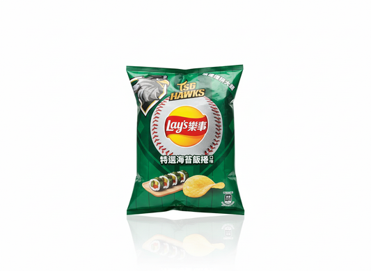 Lays Seaweed Rice Roll chips