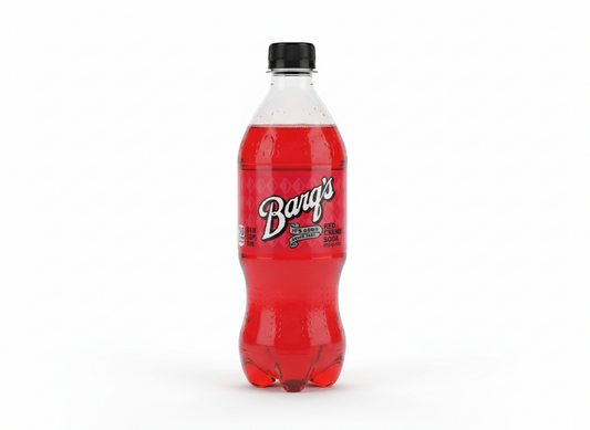 Bargs red cream soda