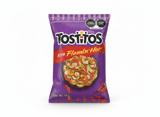 Tostitos xtra flamin hot