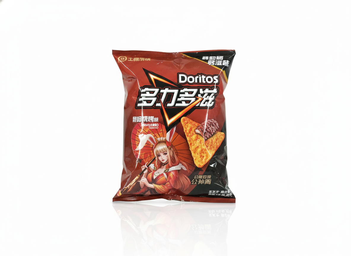 Doritos smokin BBQ flavor