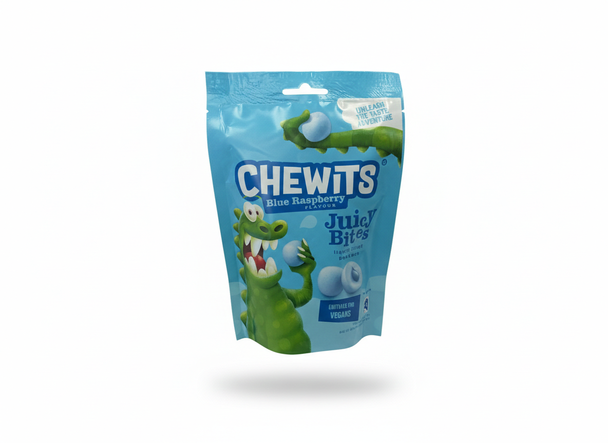 Chewits Blue Raspberry Flavour Juicy Bites