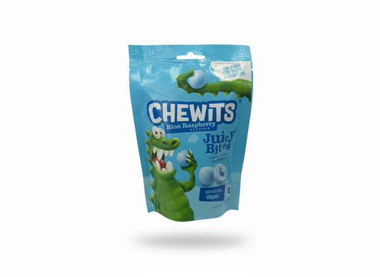 Chewits Blue Raspberry Flavour Juicy Bites