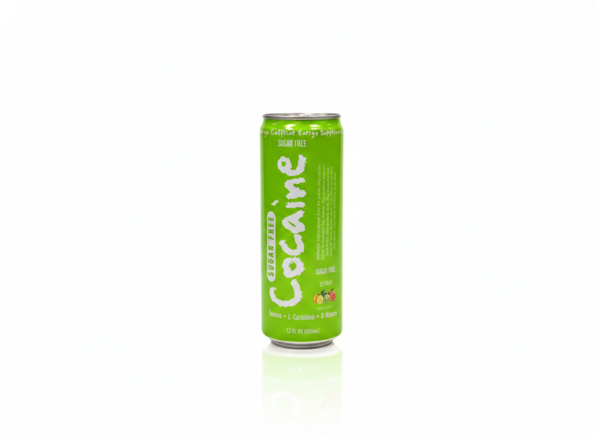 Cocaine citrus sugar free drink