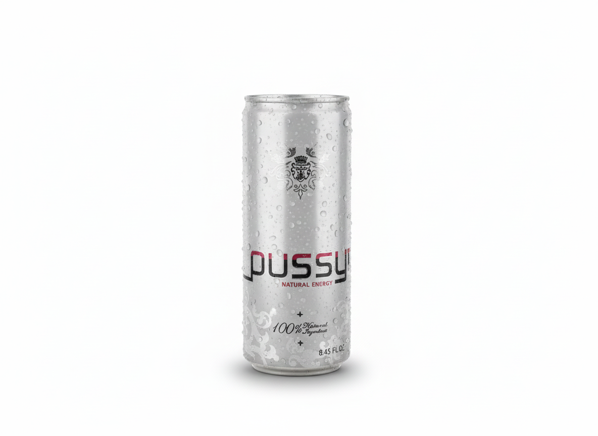 Pussy Natural Energy Drink