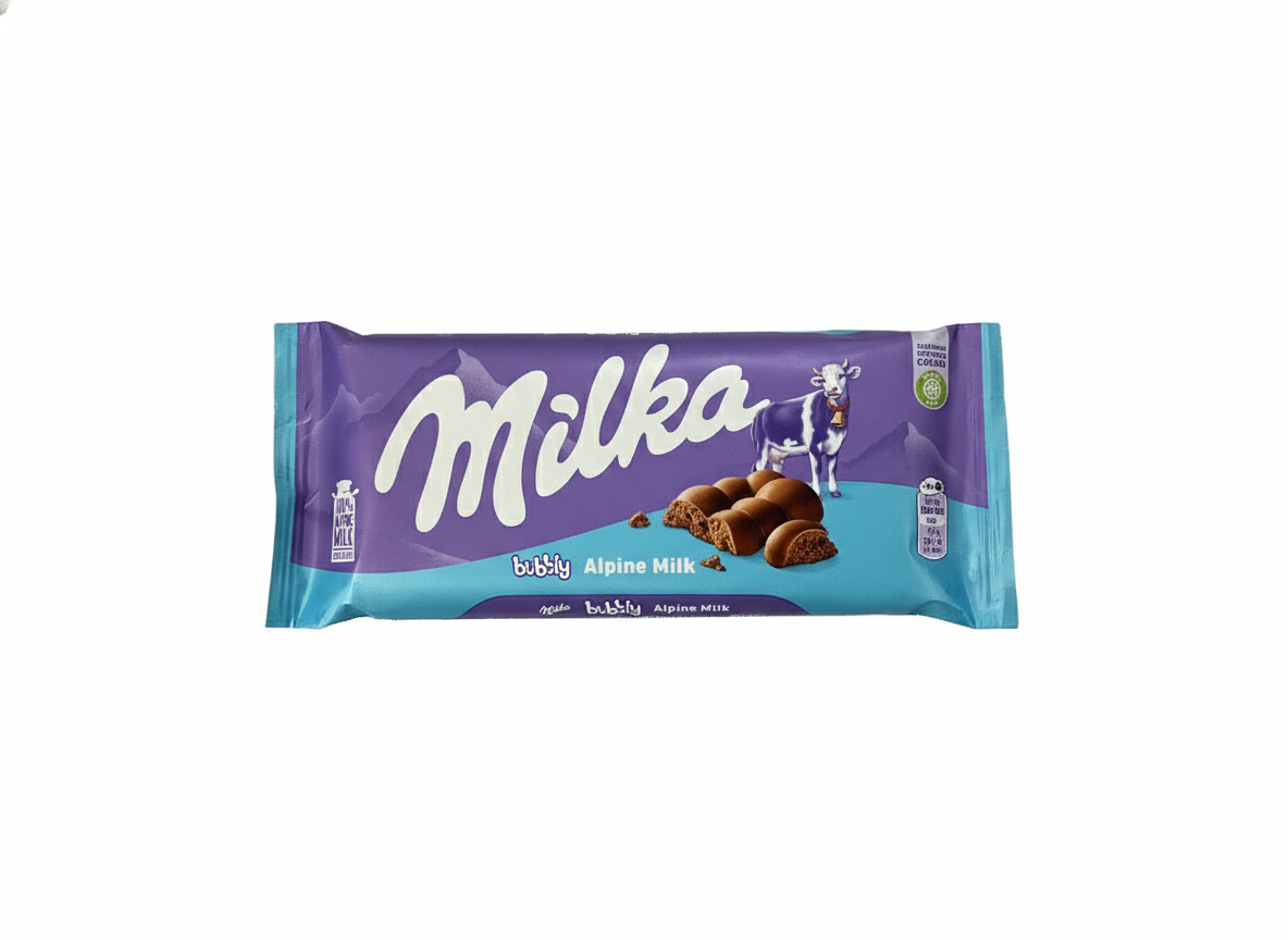 Milka Bubbly Alpine Milk 90 g