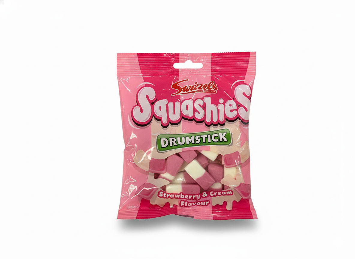 Squashies Drumstick Strawberry & Cream