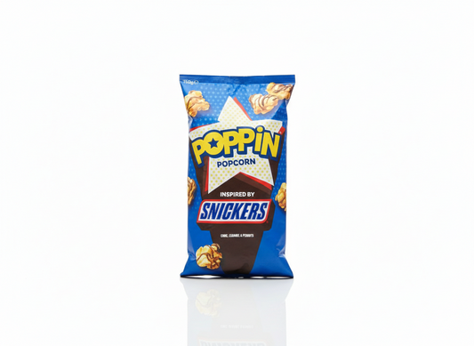 Poppin snickers popcorn