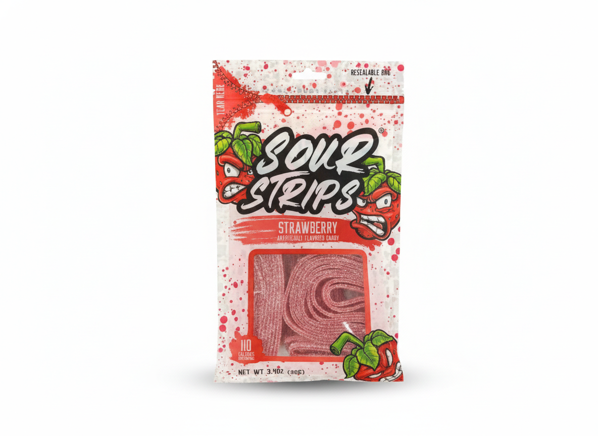 Sour Strips Strawberry