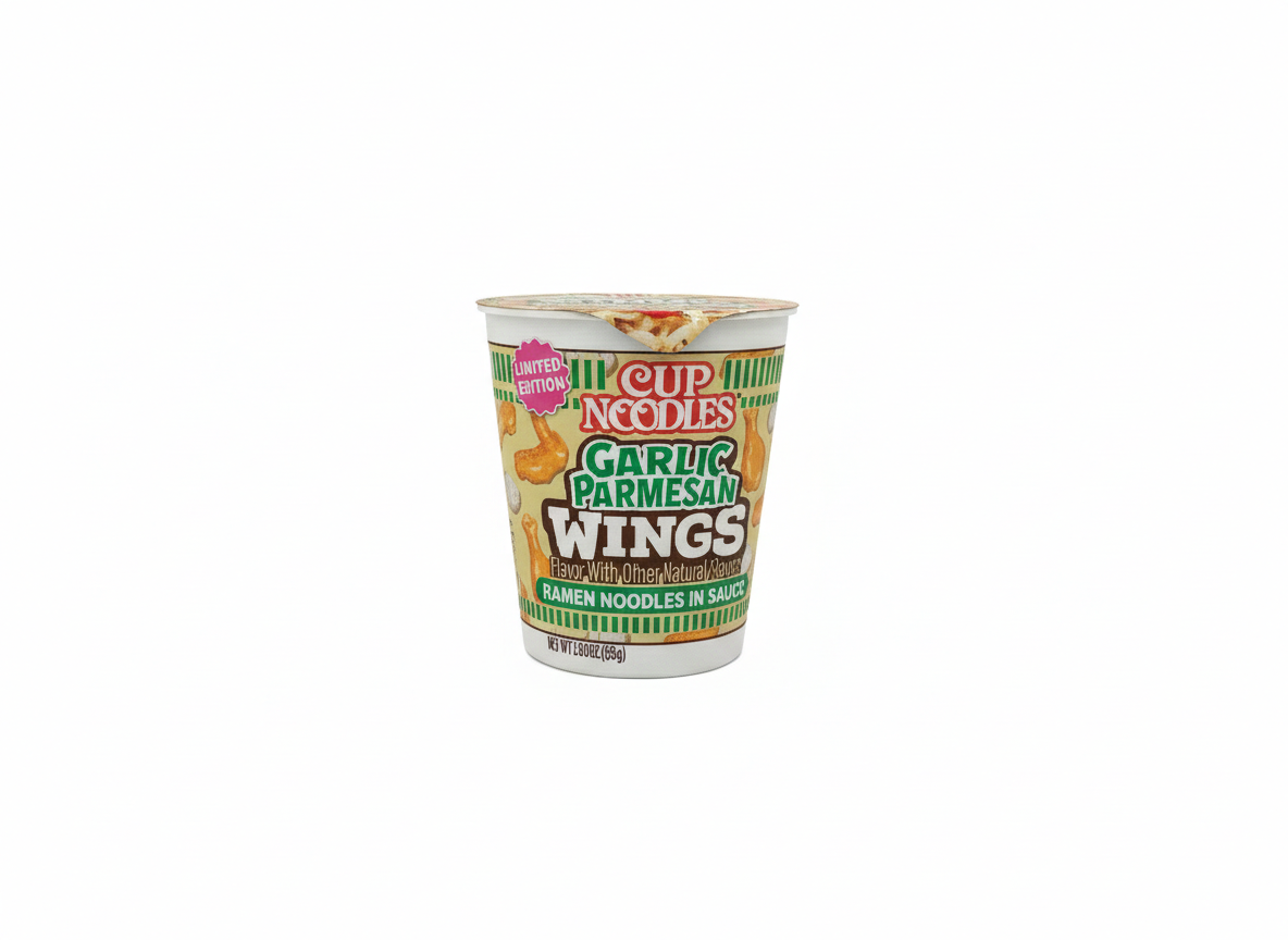 Cup Noodles Garlic Parmesan Wings